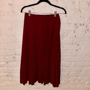 Uniqlo Purple Pleated Skirt